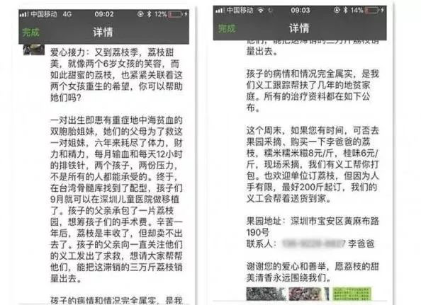 爱心企业认购剩余全部荔枝帮助“地贫”双胞胎